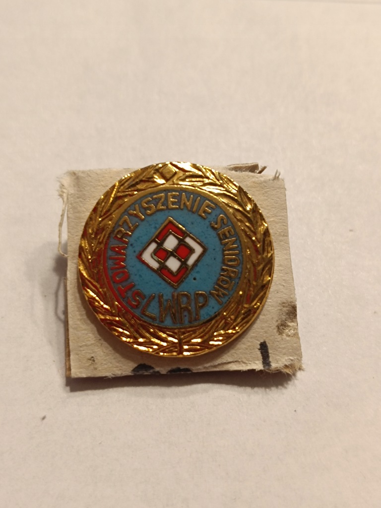 Odznaka Stowarzyszenie Seniorów LWRP