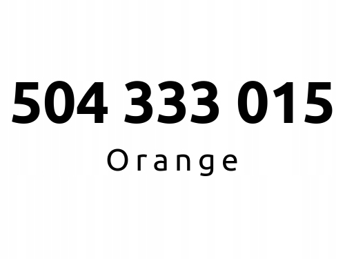 504-333-015 | Starter Orange (33 30 15) #E