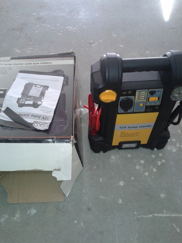 Torq 12v jump online starter