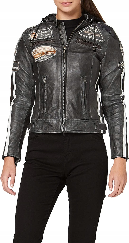 Davidson Lederjacke Motorradjacke Damen Leder Harley Davidson