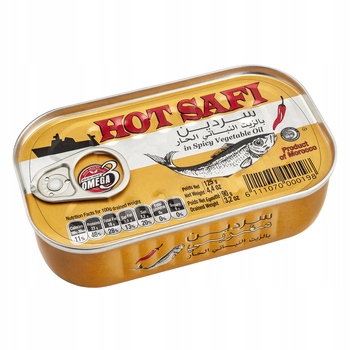 Safi Sardynki w oleju z chili 125 g