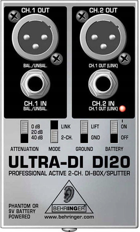 DI-box Behringer DI 20 Ultra-DI