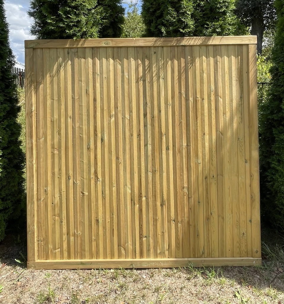 płot akustyczny IIgat. bardzo solidny 183x183cm wyprzedaz powystawowa