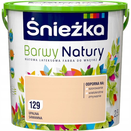 ŚNIEŻKA Barwy natury upalna sawanna 2,5L