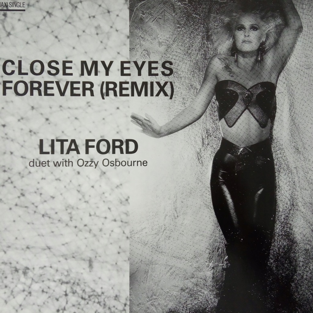 LITA FORD / OZZY OSBOURNE , close my eyes forever