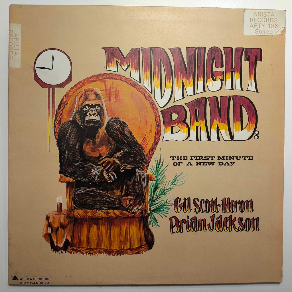 Gil Scott-Heron Brian Jackson The Midnight Band - The First Minute # LP EX