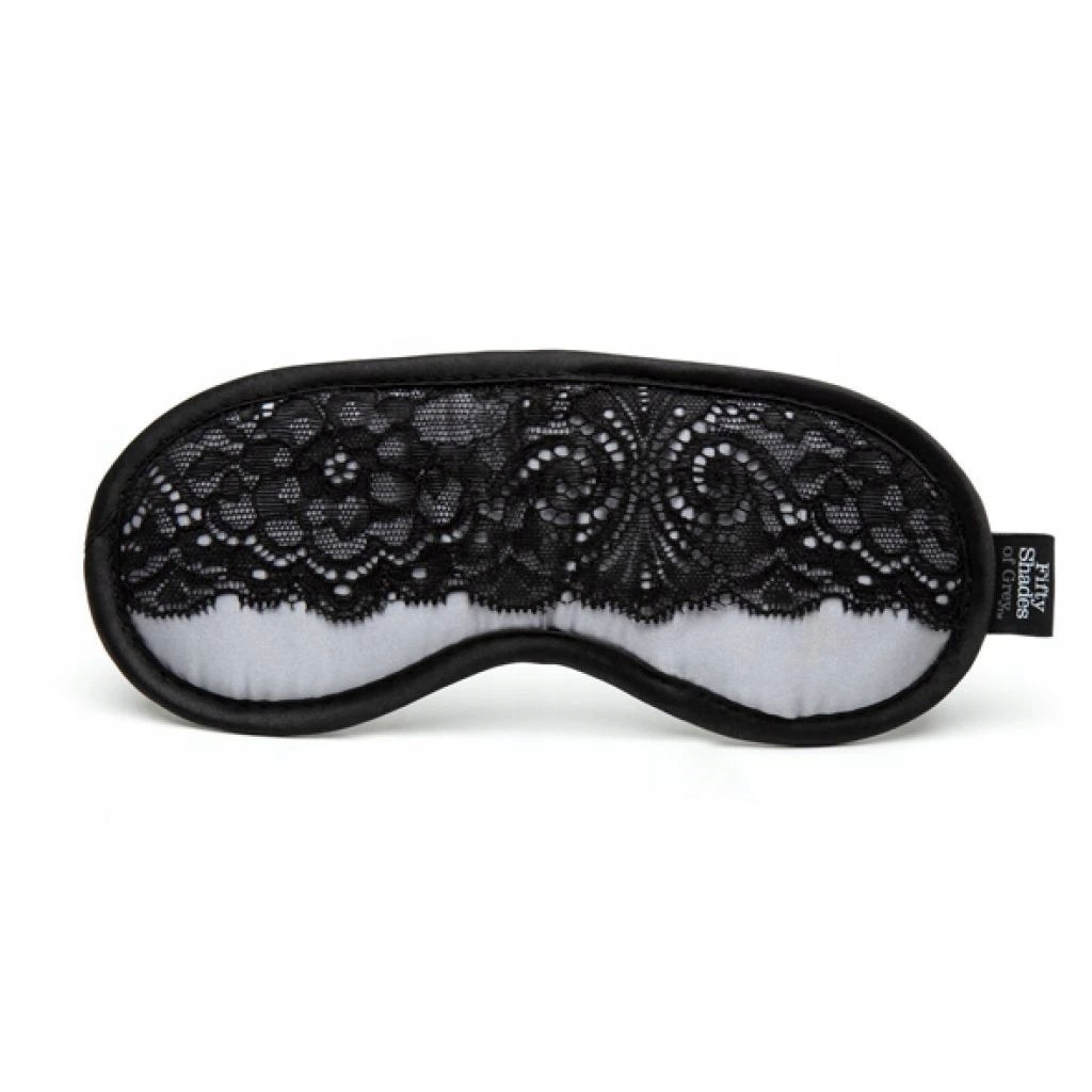 Maska na oczy - Fifty Shades of Grey Play Nice Satin & Lace Blindfold