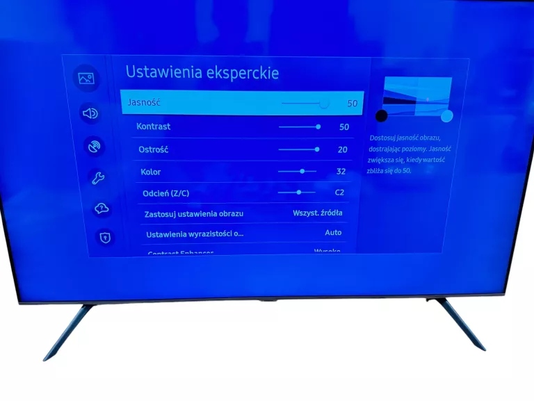TELEWIZOR SAMSUNG AU7100 55 CALI