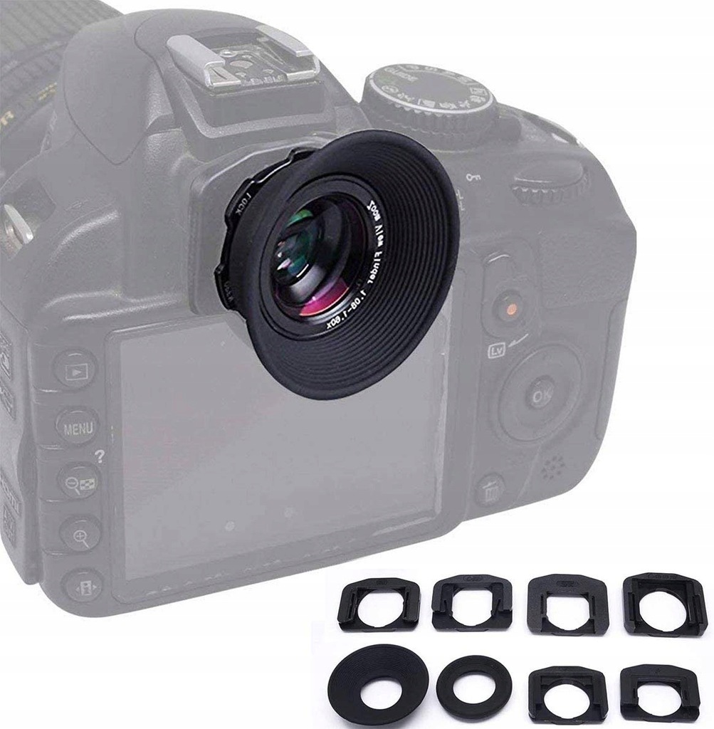 Mcoplus 1,08 x 1,60 x zoom wizjer lupa do Canon 5D