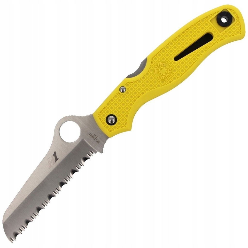 Nóż Spyderco Atlantic Salt Yellow FRN Spyder (C89S