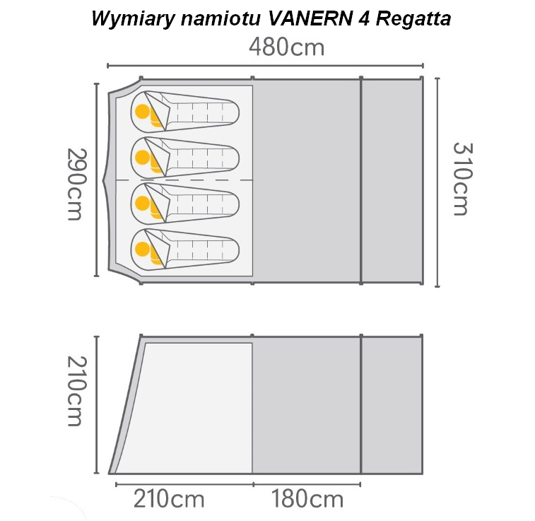 NAMIOT TURYSTYCZNY VANERN 4 REGATTA 4os 5000 RADZ NAMIOT TURYSTYCZNY VANERN 4 REGATTA 4os 5000 RADZ