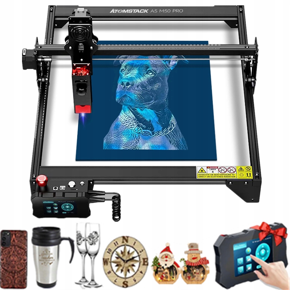 laser Engraving machine ATOMSTACK A5 M50 Pro 12351580522 oficjalne archiwum Allegro