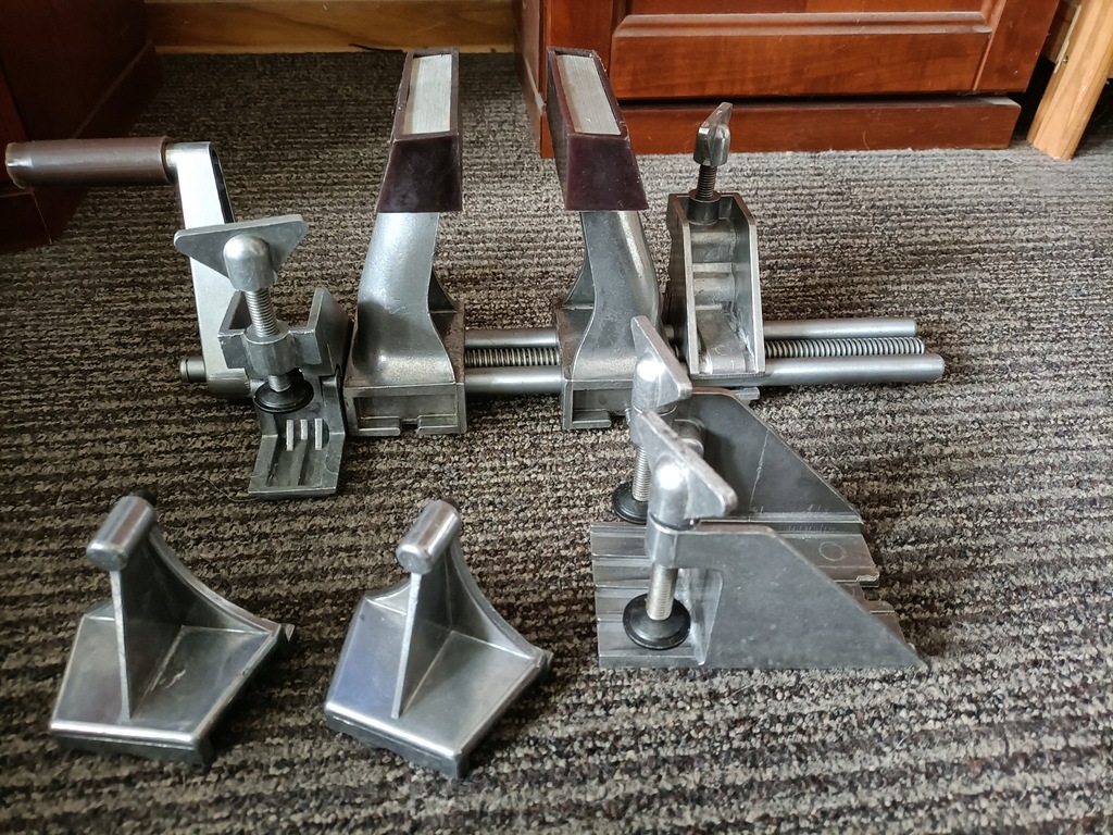 Aluminiowe imadło SPRUT jak nowe akcesoria PRL