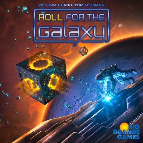 gra planszowa "Roll for the Galaxy" świetlikowo