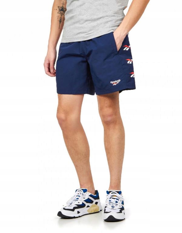 F5I301*REEBOK SPODENKI KRÓTKIE MĘSKIE LOGO M S01