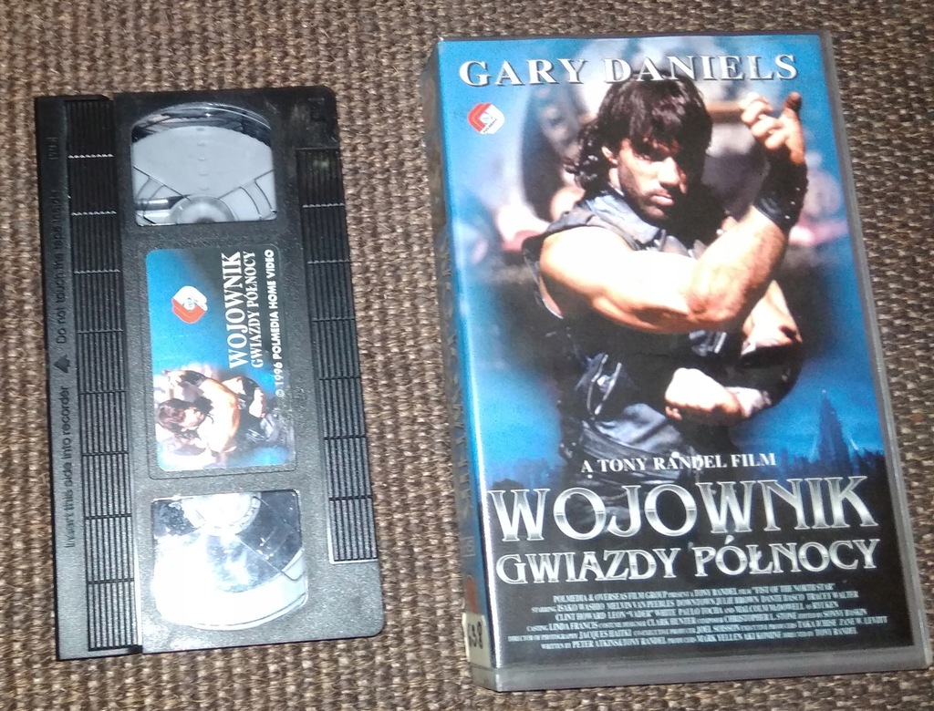 WOJOWNIK GWIAZDY PÓŁNOCY! Kaseta video VHS !!!