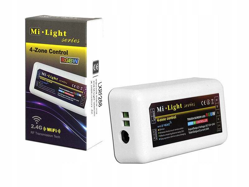 Sterownik RGB+W oraz RGB M-Light ODBIORNIK 288W,ra