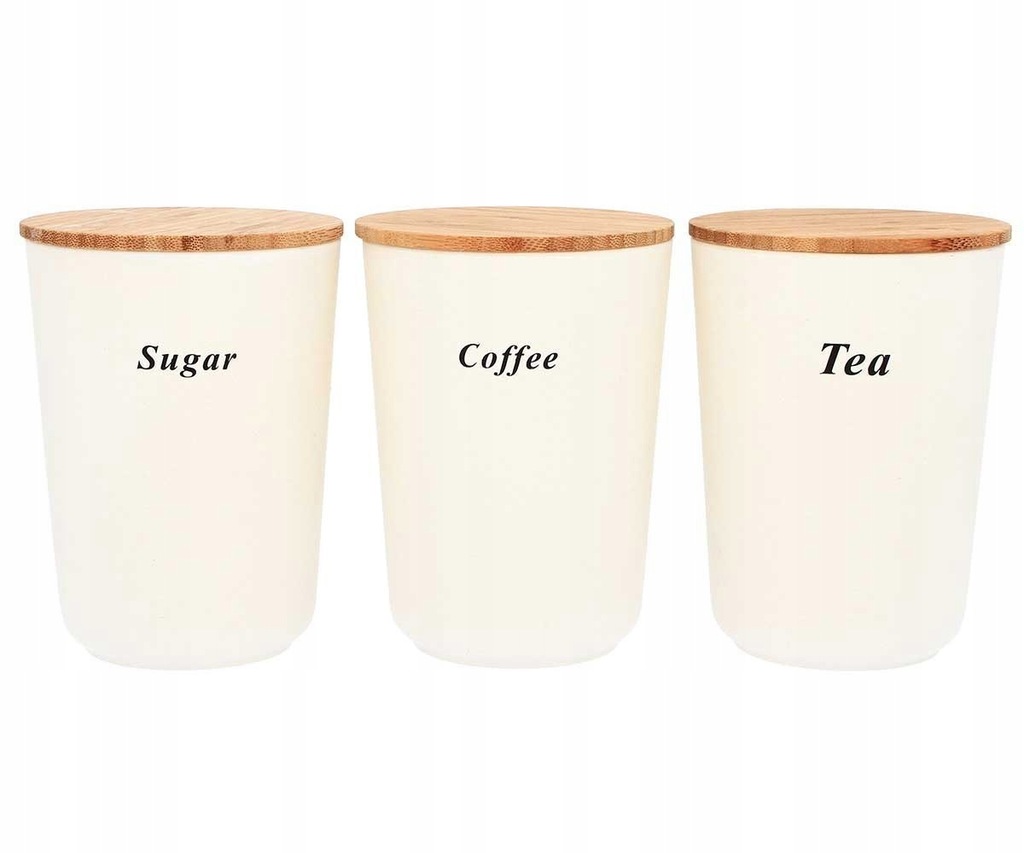 ZESTAW BAMBUSOWYCH POJEMNIKÓW KUCHENNYCH 1601