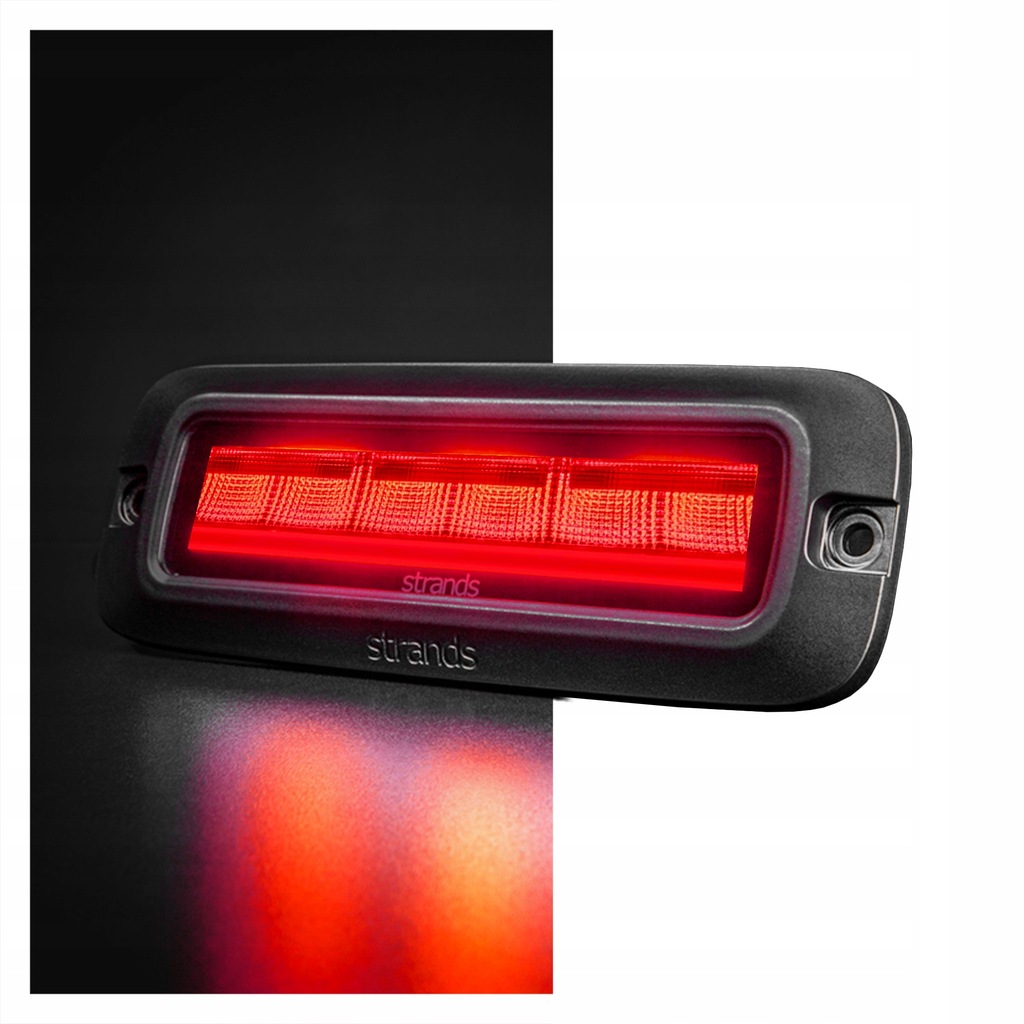 Lampa robocza cofania ostrzegawcza LED halogen reflektor STRANDS MO 546lm