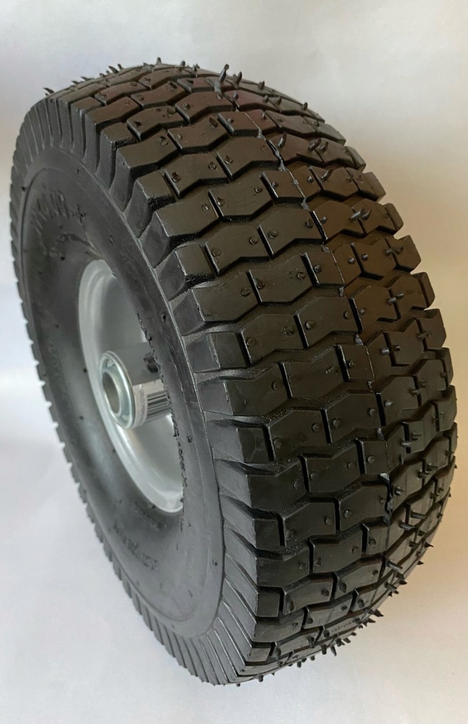 Pneumatico Per Trattorino Rasaerba 11x4.00-4 4PR Con Camera D Aria E Valvola Diritta Ruota Completa 91919038