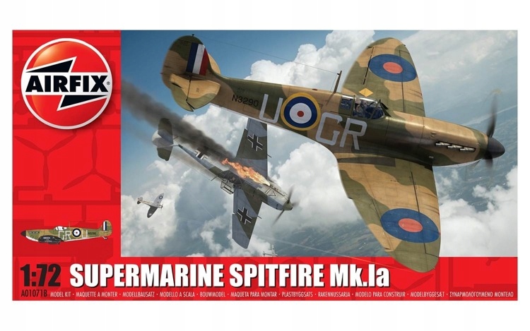 Купить Британский истребитель Spitfire Mk.Ia модели Airfix: отзывы, фото, характеристики в интерне-магазине Aredi.ru