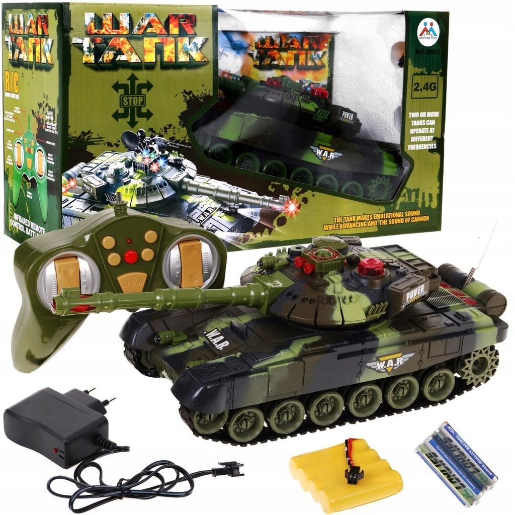 Купить БОЙ ТАНК БОЕВОЙ RC Управляемый Танк ВОЕННЫЙ ТАНК: отзывы, фото и ...