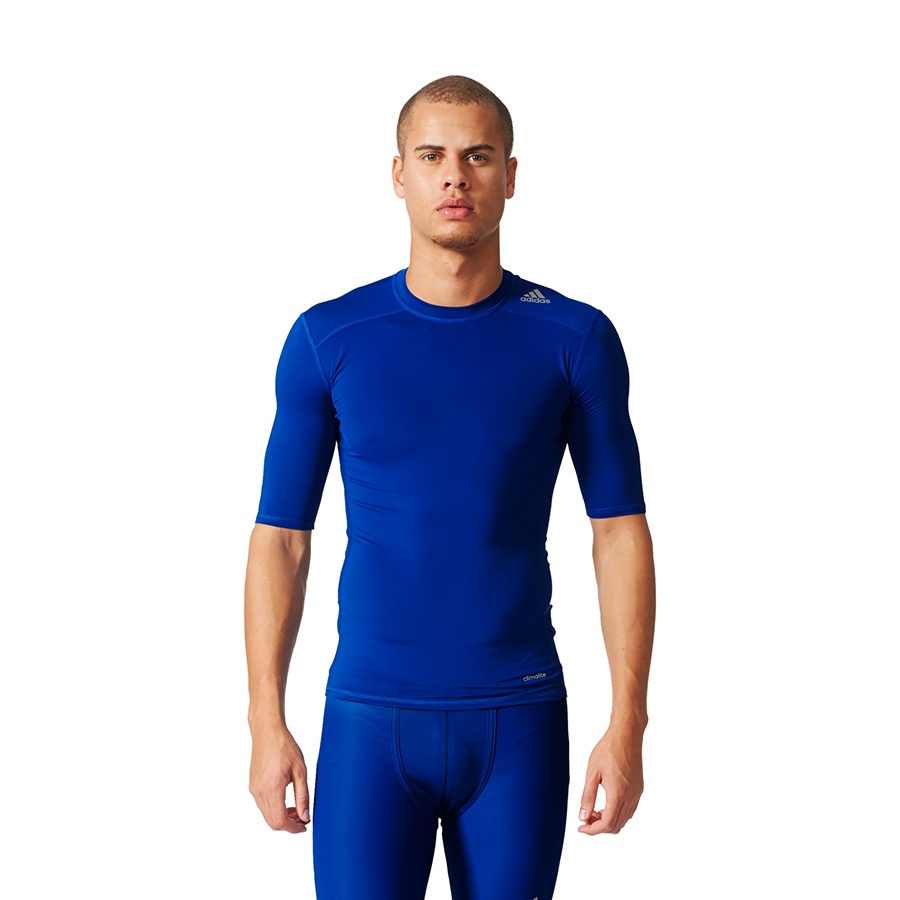 Koszulka adidas Tech Fit Base SS AJ4971 niebieski