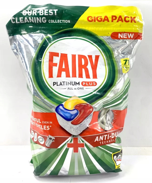 FAIRY TABLETKI DO ZMYWARKI PLATINUM PLUS 71SZT