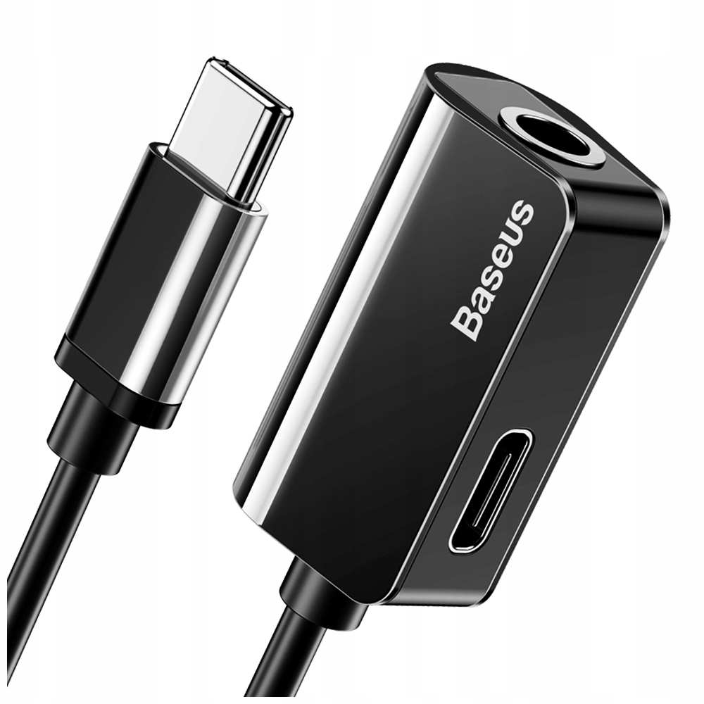 BASEUS Kabel Adapter Audio USB C Mini Jack 3,5mm 9259749450