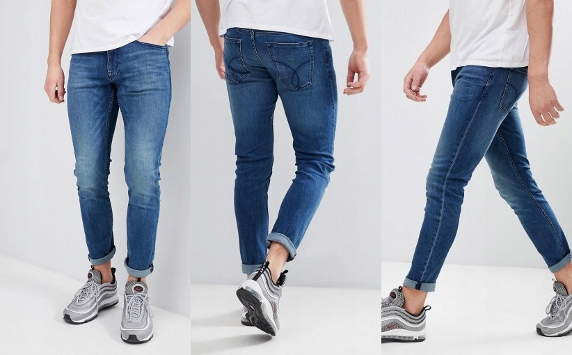 T4J106*CALVIN KLEIN JEANSY SKINNY MĘSKIE W31 U04