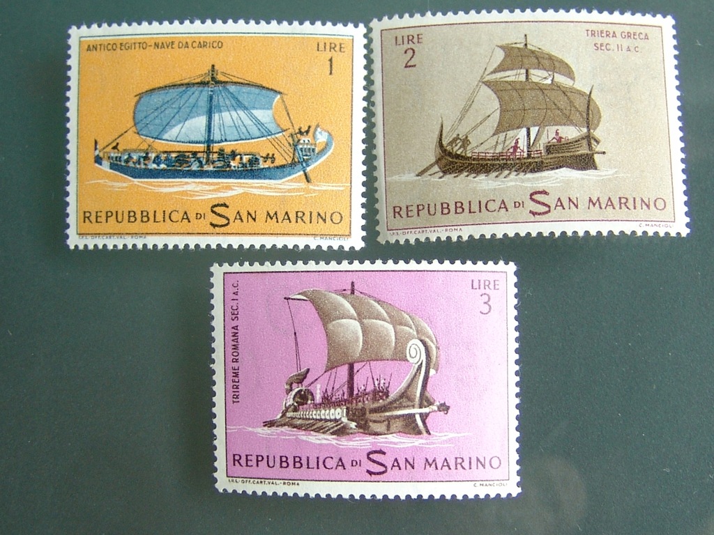 Mi-753-755-San Marino-1963r