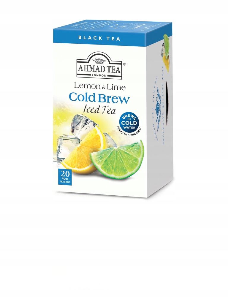 Ahmad Iced Tea Lemon Lime zaparzanie na Zimno