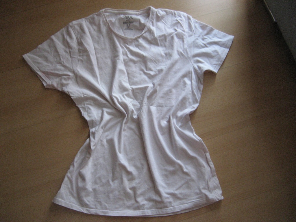 SMOG basic - biały t-shirt M