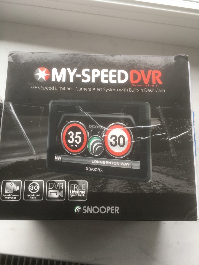 Nawigacja Snooper MySpeed DVR G3 13607637555 oficjalne archiwum