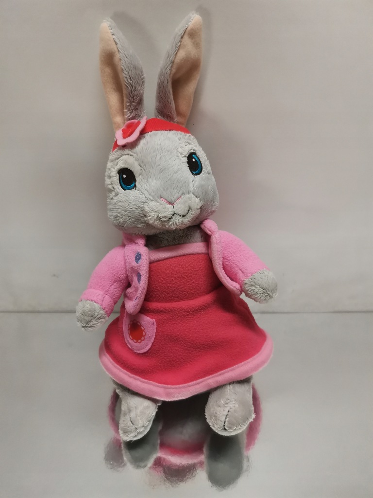 LILY Piotruś Królik maskotka Peter Rabbit pluszak mówi po niemiecku