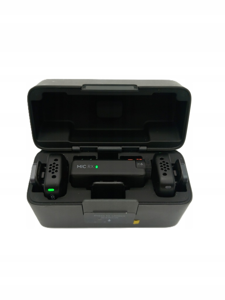 Mikrofon dynamiczny DJI Mic Mini (2 TX + 1 RX + Etui Ładujące)