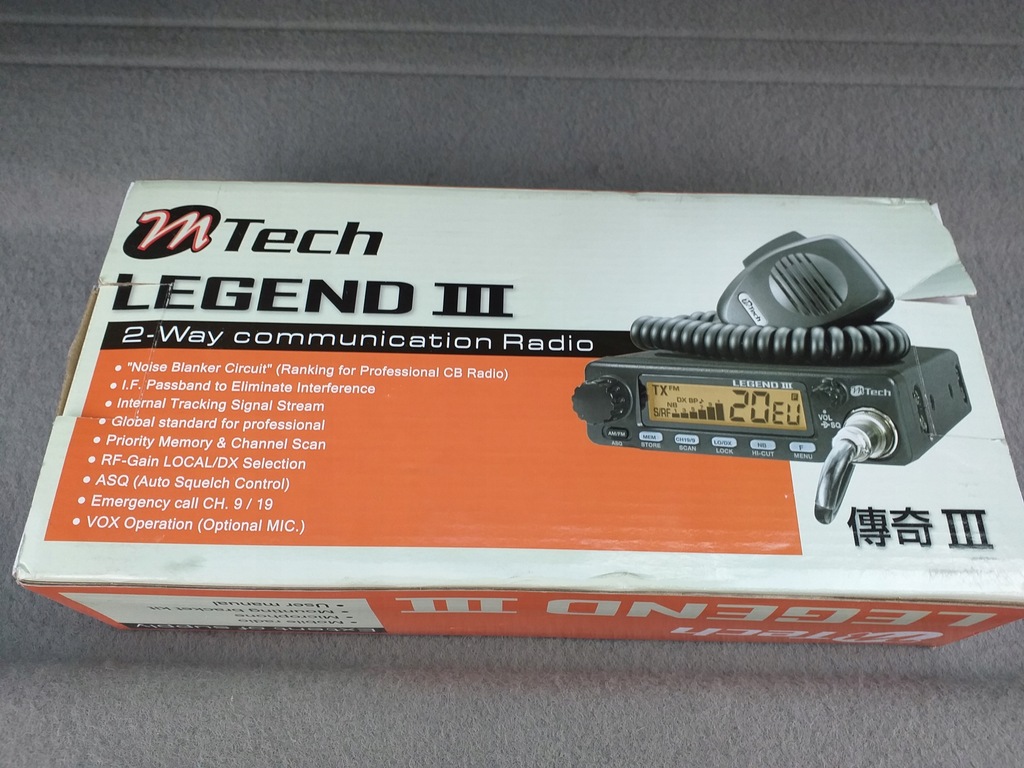 cb radio mtech legend III