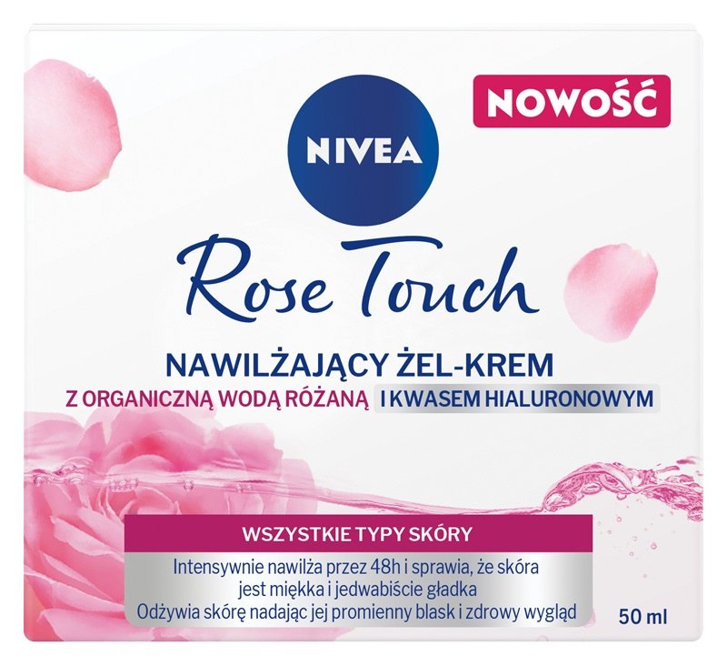 Nivea Rose Touch Krem do twarzy na dzień 50ml (W) (P2)
