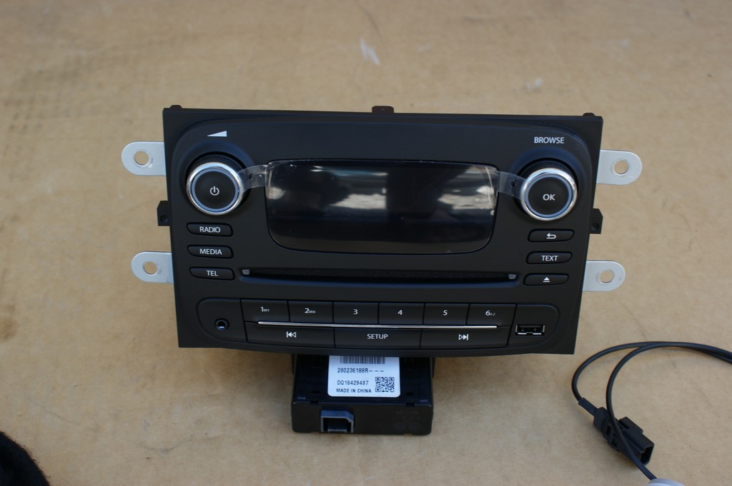 RENAULT TRAFIC III RADIO USB CD BLUETOOTH JAK NOWE