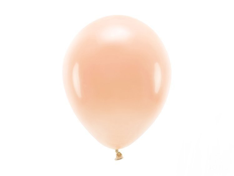 Balony Eco 26cm pastelowe, brzoskwinia 10 szt.