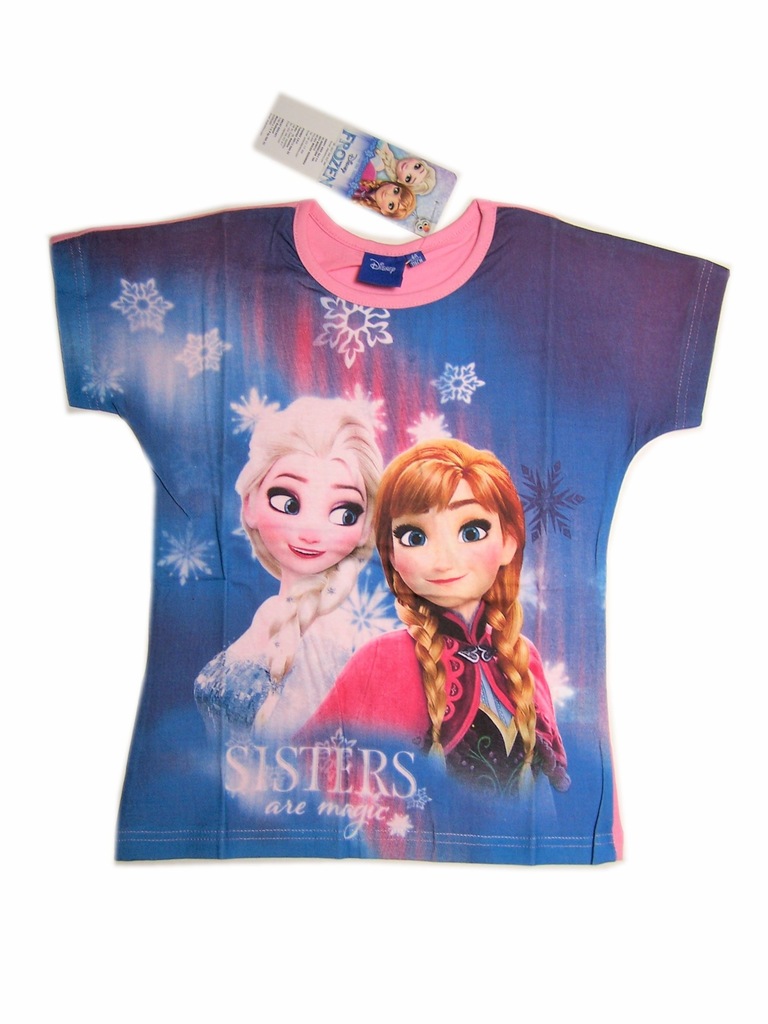 AU15 DISNEY Kraina Lodu Frozen t shirt na 116 cm