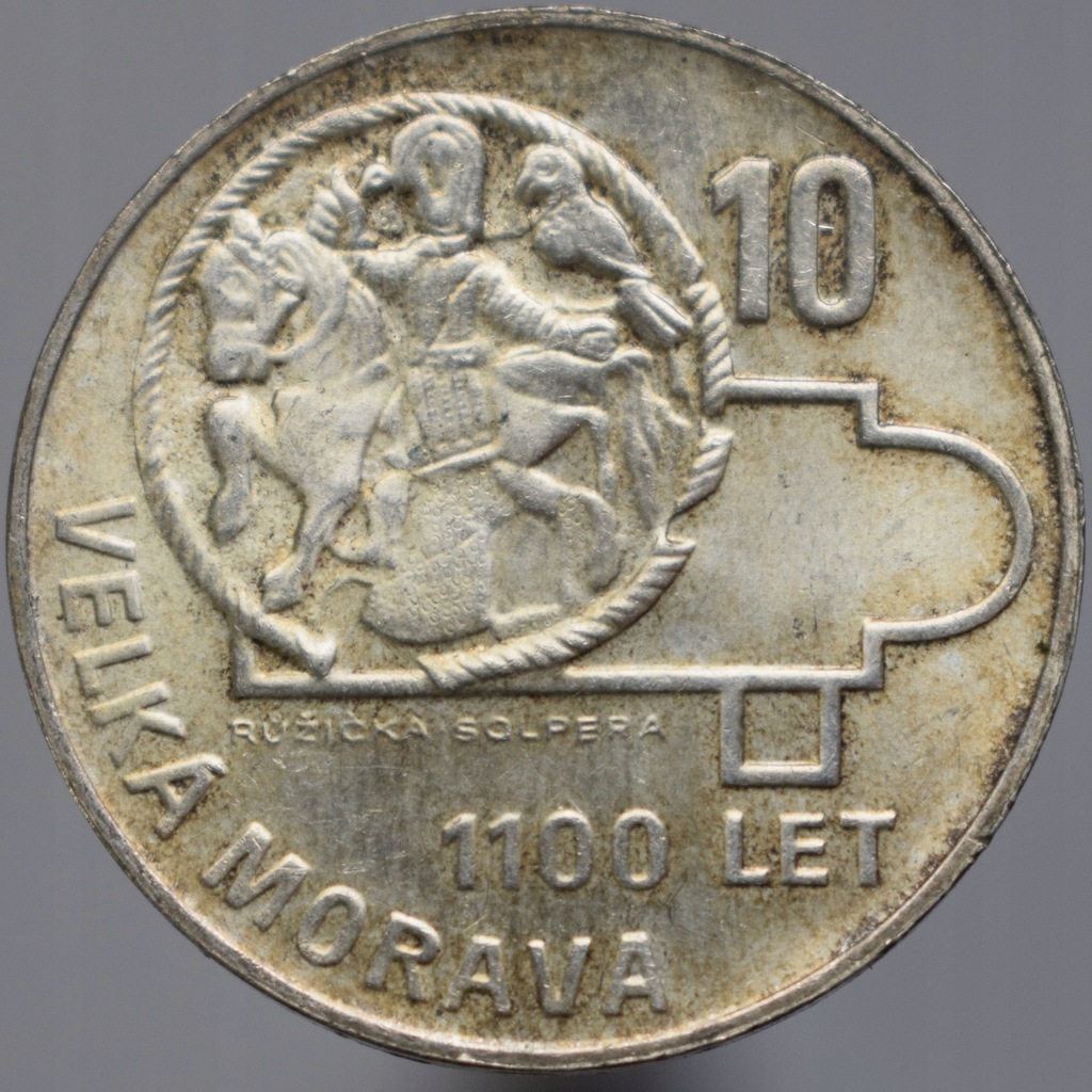 1966 Czechosłowacja Wielka Morawa - 10 koron