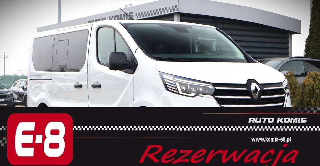 Renault Trafic (Nr.281) 2.0 dCi Klimatyzacja Tempomat Hak Parktronik Gwara