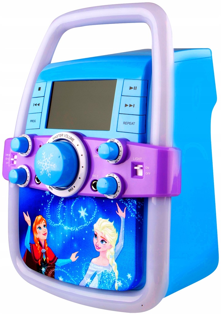 FROZEN Boombox Karaoke z Ekranem CD+G Kraina Lodu 7697146677