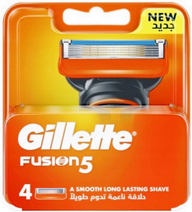 Gilletee Fusion5 Fusion wymienne ostrza do maszynki do golenia 4szt
