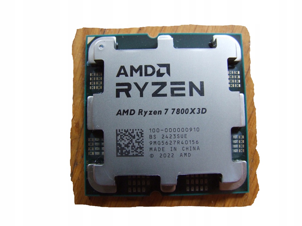 AMD Ryzen 7 7800X3D @ AM5 @ OEM @ RAZ PODŁĄCZONY @ 8 RDZENI @3D V-CACHE #17