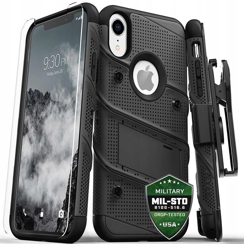 Zizo Bolt Cover - Pancerne etui iPhone XR ze s