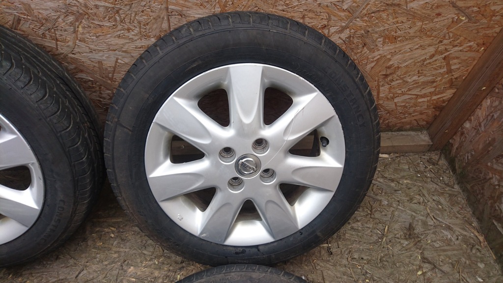 Nissan micra koła felgi z oponami 175/65R15 7360251245