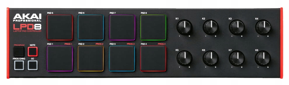 Akai Professional LPD8 MKII kontroler MIDI
