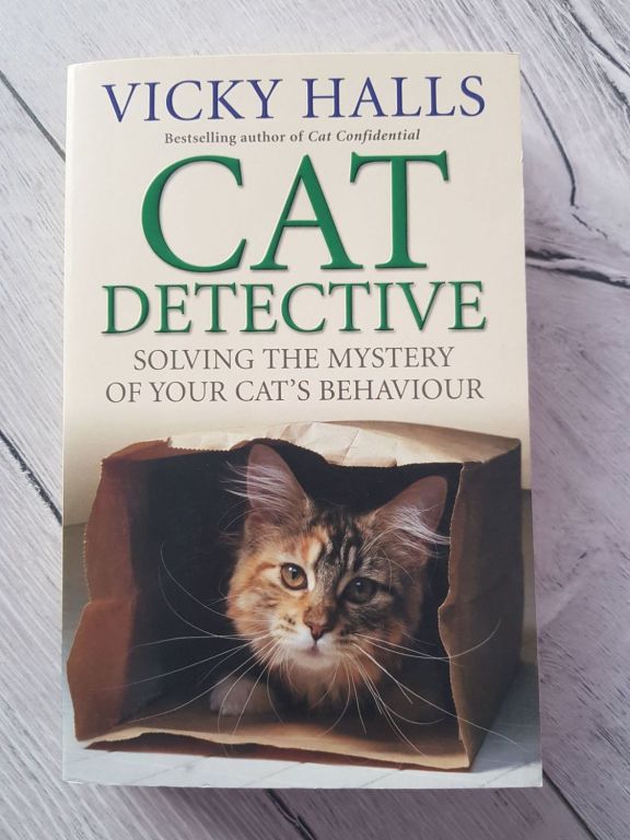 Książka Cat Detective by Vicky Halls anglojęzyczna